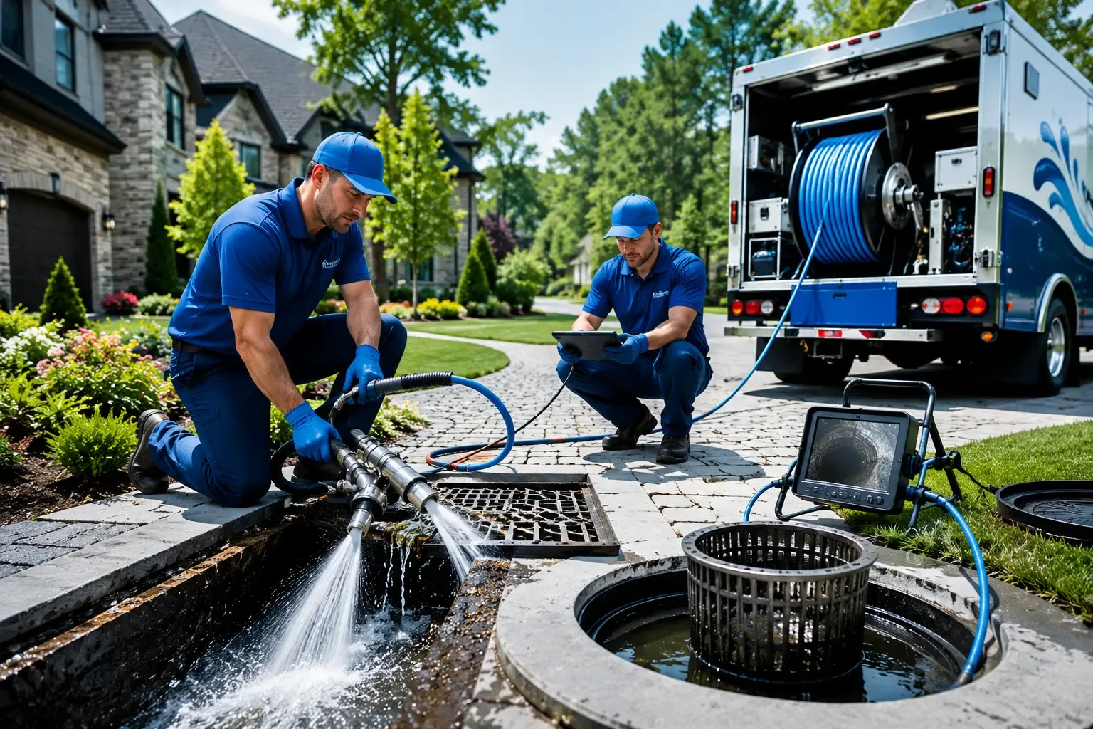 Local outdoor drain cleaning professionals in Danbury, IA